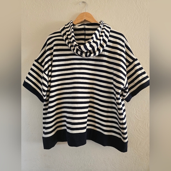 FREE PEOPLE, Remi Cardi, Nautical Stripe Combo, Size Small, MSRP $128 - Picture 9 of 9